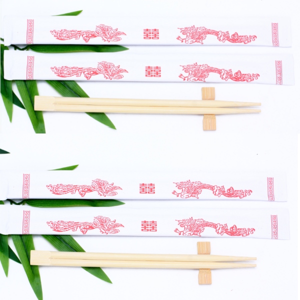 Disposable twins Bamboo Chopsticks Individual Package