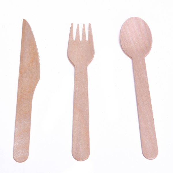 eco friendly disposable wooden cutlery disposable cutlery set